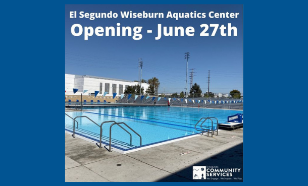 Aquatics Center Pool Reopening June 27, 2022