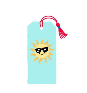 April 22 National Library Week Bookmark Craft